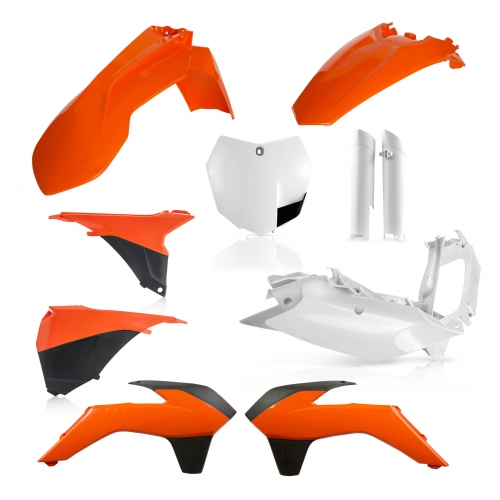 KIT PLÁSTICOS COMPLETO ACERBIS KTM SX / SX-F 2013 - 2014 COR ORIGINAL 016